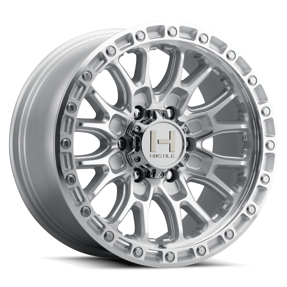 Hostile H135 Ridgecrest | 18x9 | 6 On 139.7 | Offset 0 | Machined | SKU H135-1890655050M