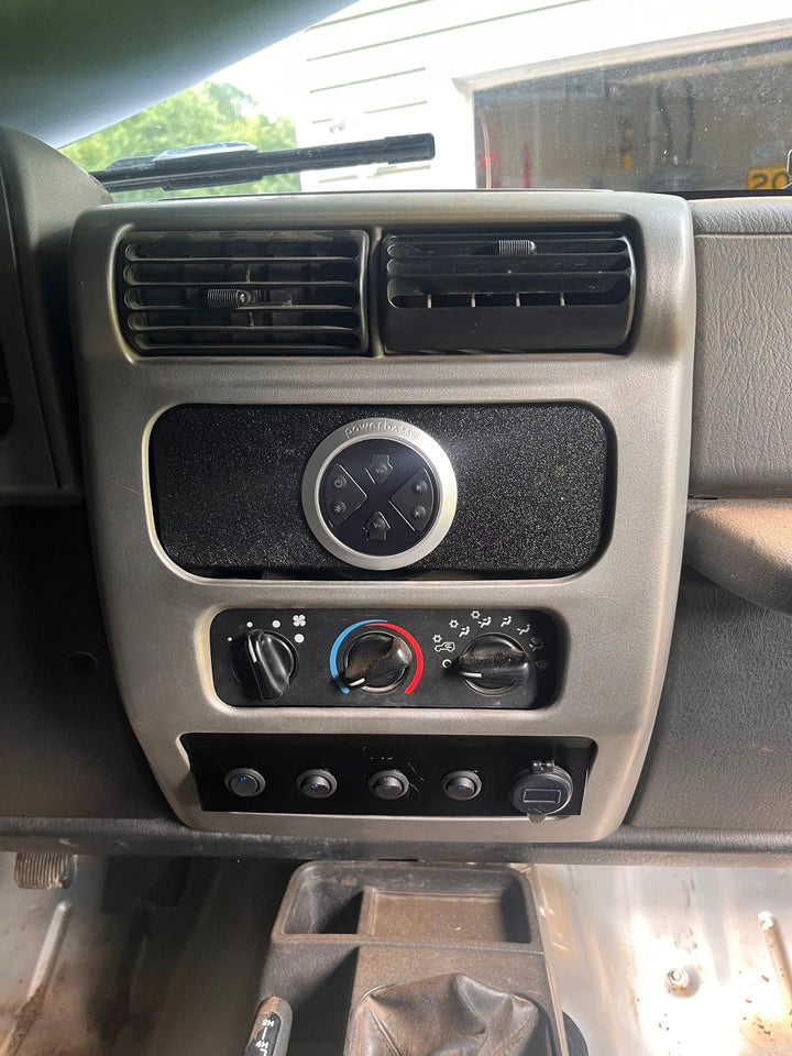 2003-2006 Jeep TJ LJ Radio Bezel - Skinny Pedal Racing