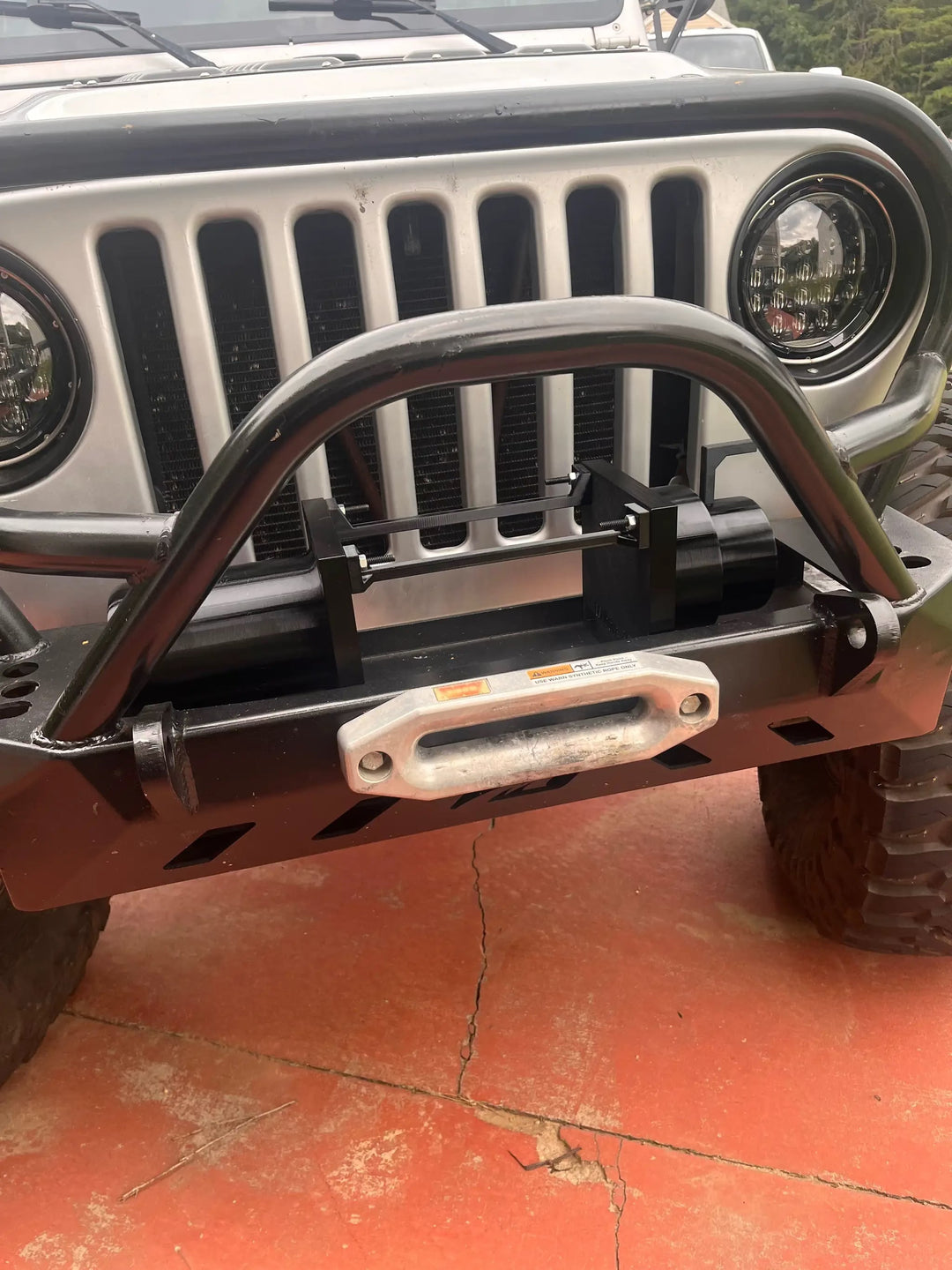 Mock Up Winch - Skinny Pedal Racing