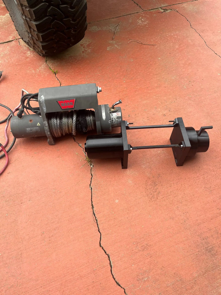 Mock Up Winch - Skinny Pedal Racing