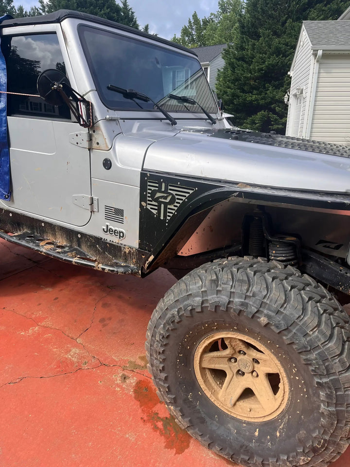 97-06 Jeep Wrangler Antenna Delete - Skinny Pedal Racing