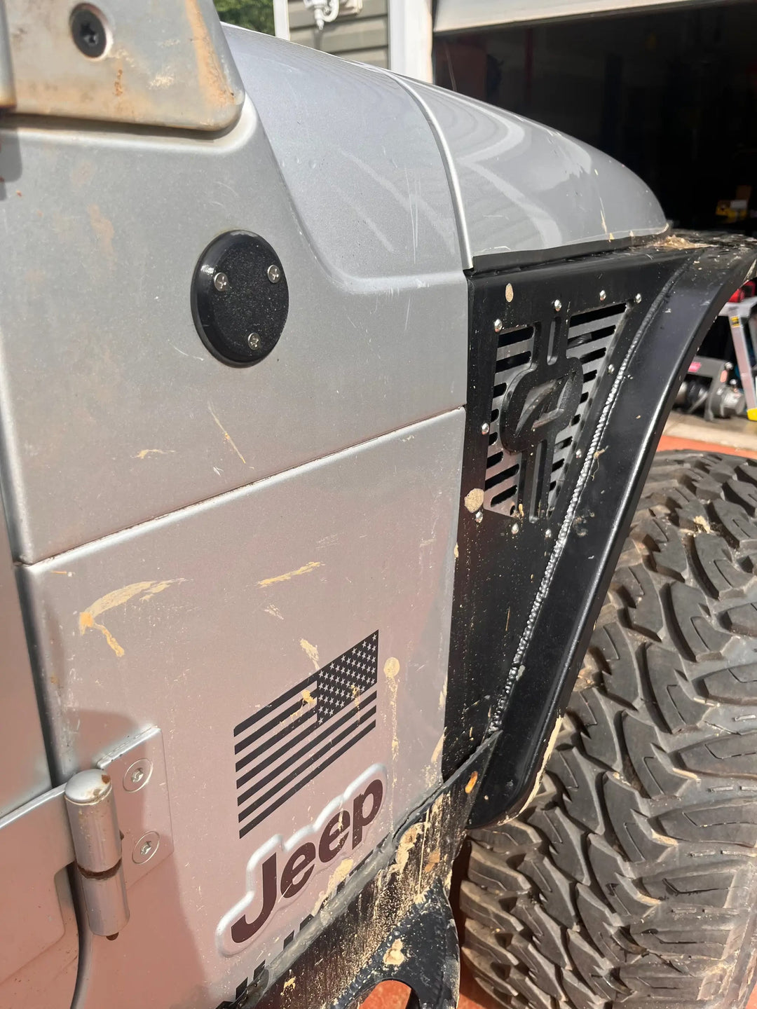97-06 Jeep Wrangler Antenna Delete - Skinny Pedal Racing