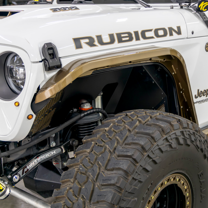 Savvy Front Ultra Highline Fenders (Aluminum) - 2018-2026 Jeep JL/JLU/JT