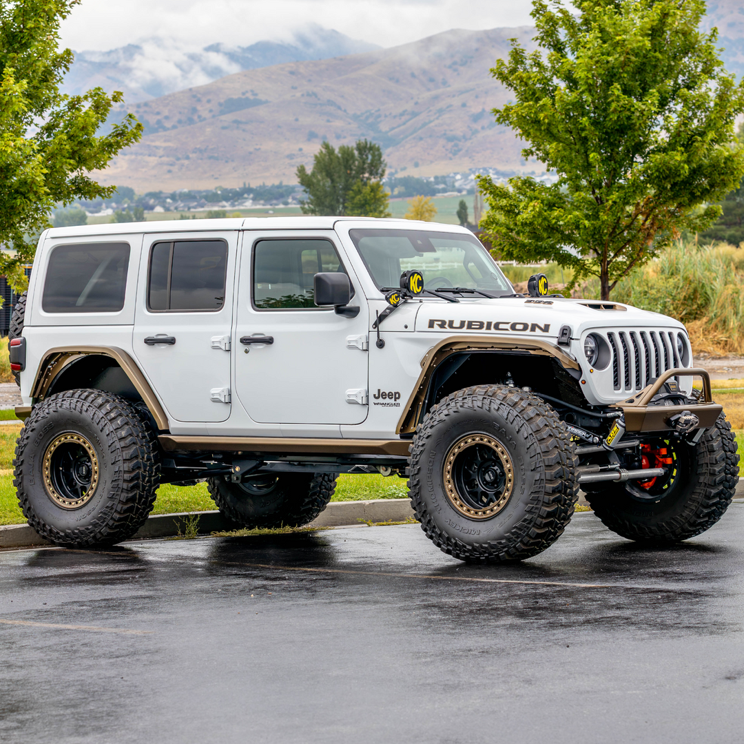 Savvy Ultra Highline Fender Kit (Aluminum Front & Rear Fenders) - 2018-2027 Jeep JL/JLU