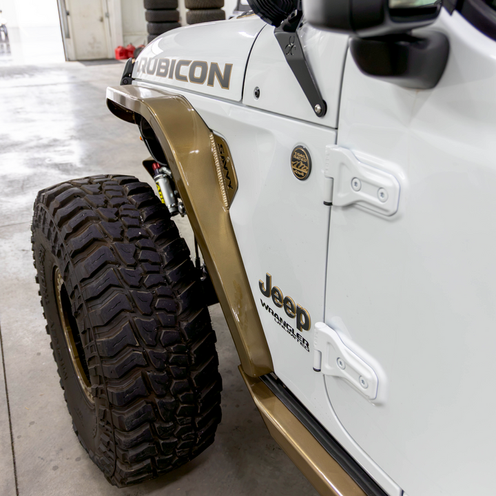 Savvy Front Ultra Highline Fenders (Aluminum) - 2018-2026 Jeep JL/JLU/JT