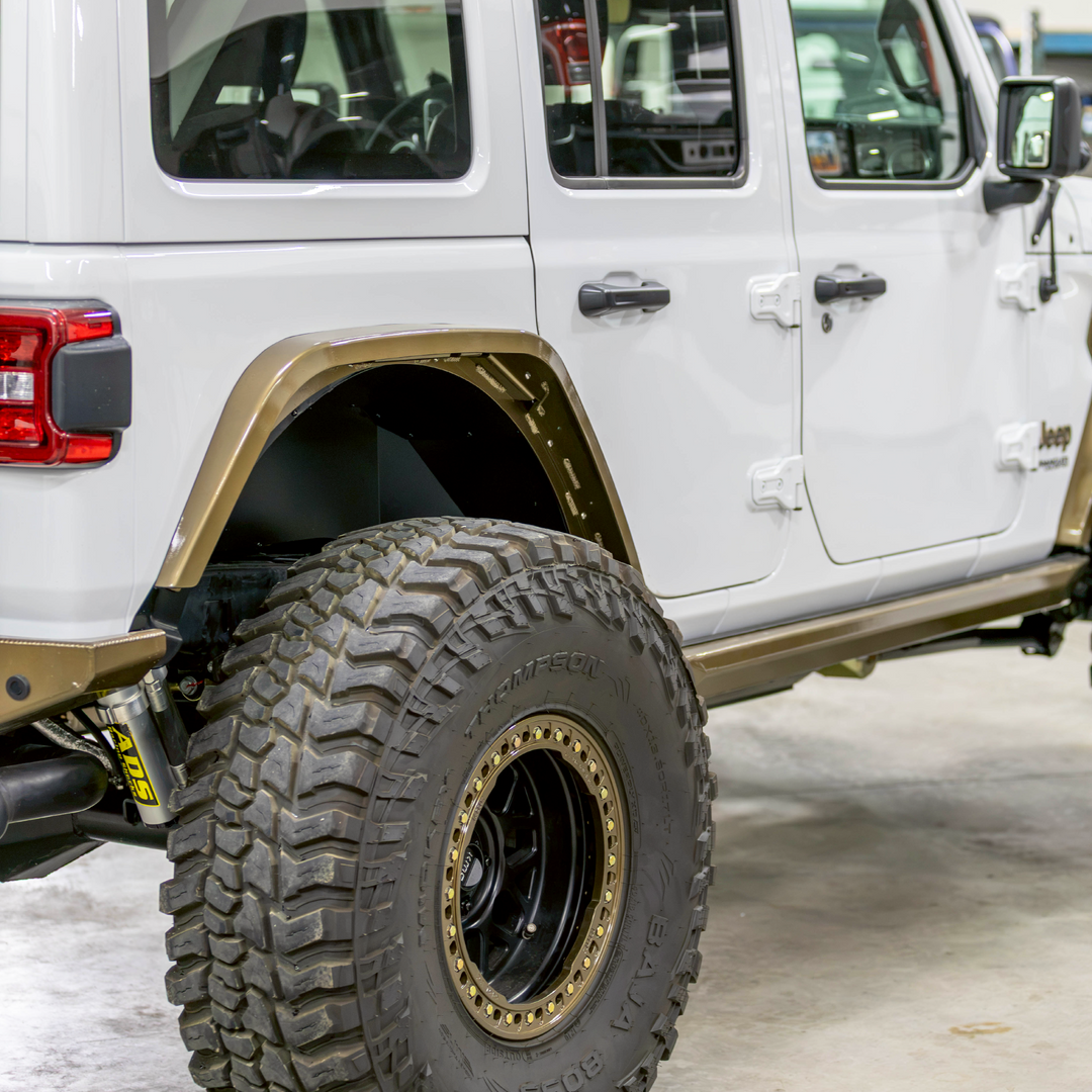 Savvy Rear Ultra Highline Fenders (Aluminum) - 2018-2026 Jeep JL/JLU