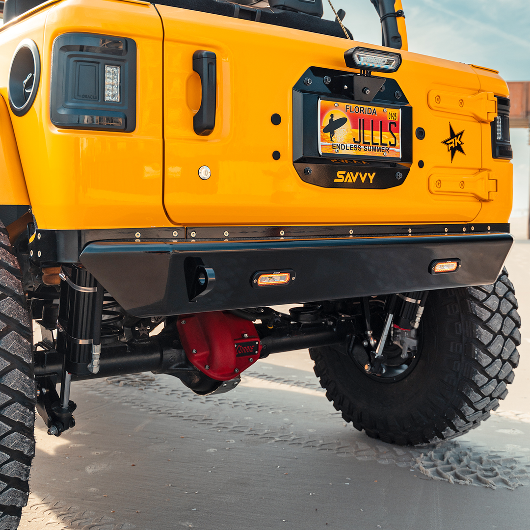 Savvy Aluminum Legacy Base Armor Bundle (Front & Rear Bumpers) - 2018-2026 Jeep JL/JLU