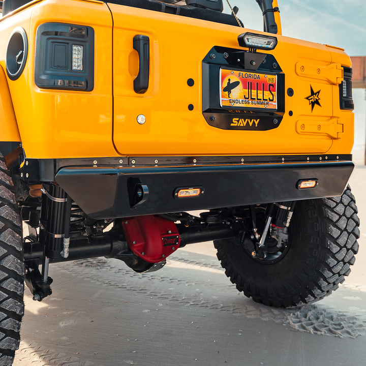 Savvy Aluminum Legacy Base Armor Bundle (Front & Rear Bumpers) - 2018-2026 Jeep JL/JLU