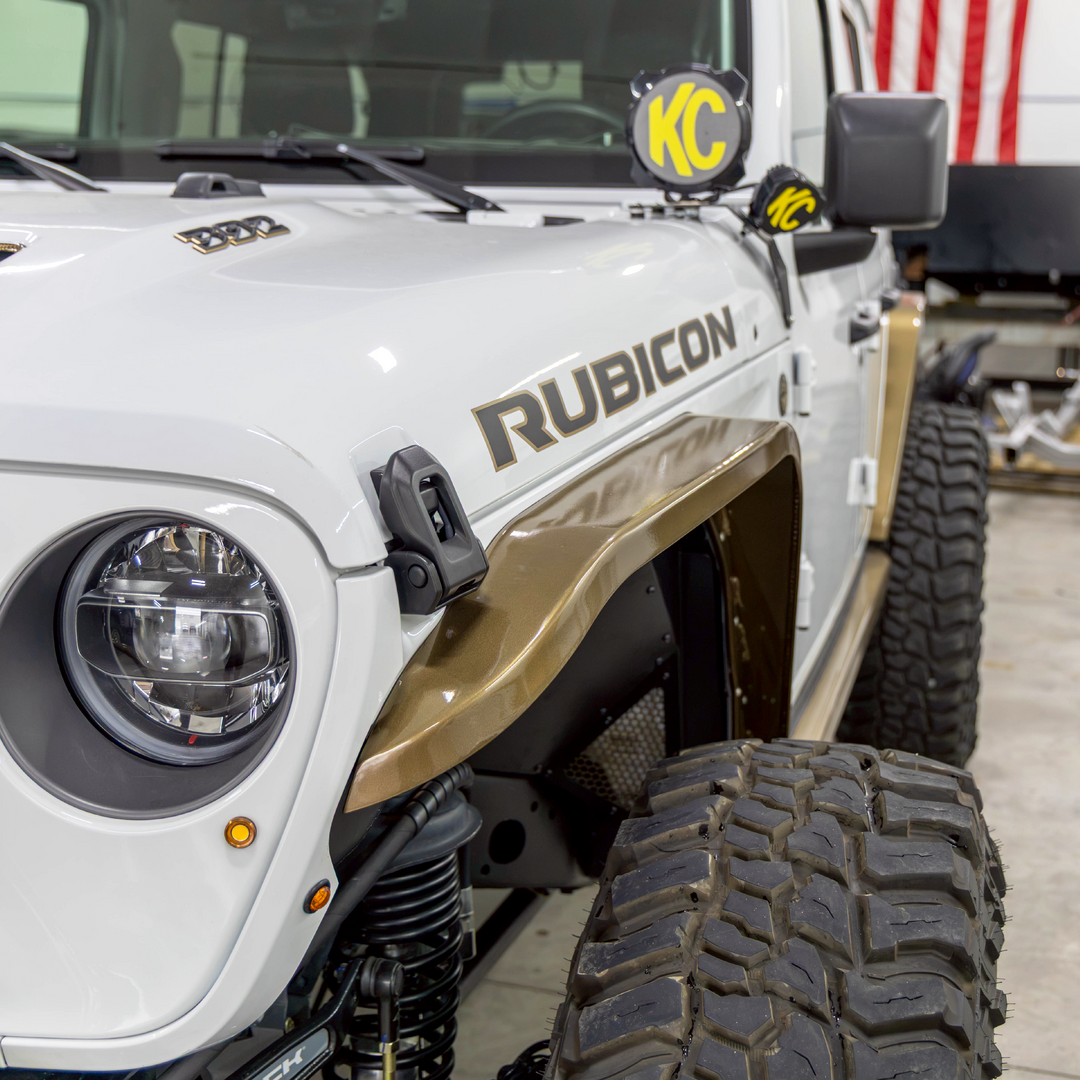 Savvy Ultra Highline Fender Kit (Aluminum Front & Rear Fenders) - 2018-2027 Jeep JL/JLU