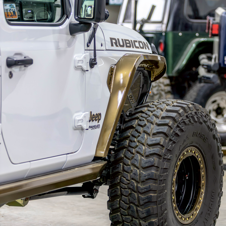 Savvy Front Ultra Highline Fenders (Aluminum) - 2018-2026 Jeep JL/JLU/JT