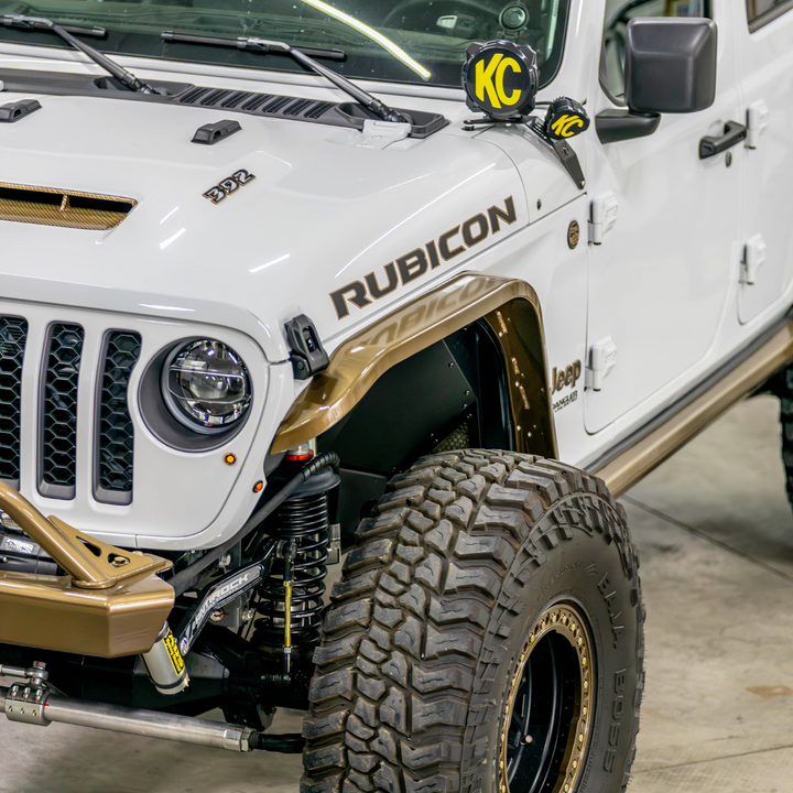 Savvy Front Ultra Highline Fenders (Aluminum) - 2018-2026 Jeep JL/JLU/JT