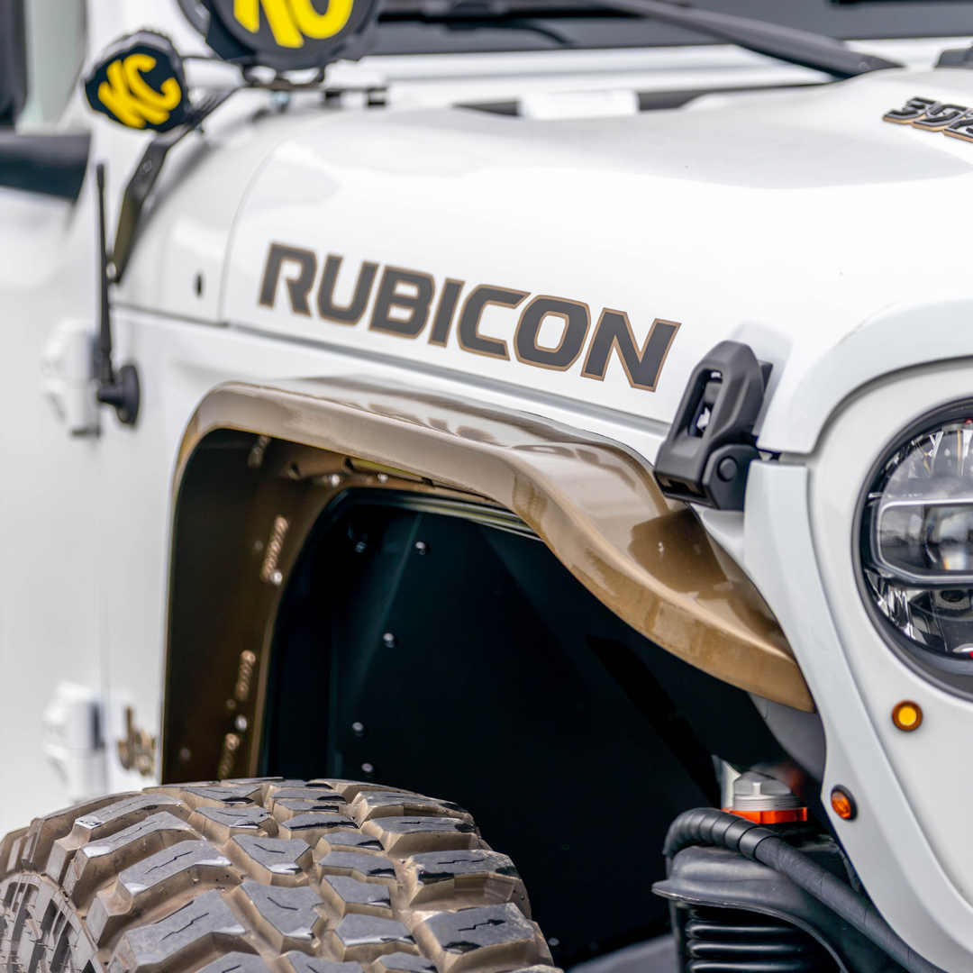 Savvy Front Ultra Highline Fenders (Aluminum) - 2018-2026 Jeep JL/JLU/JT