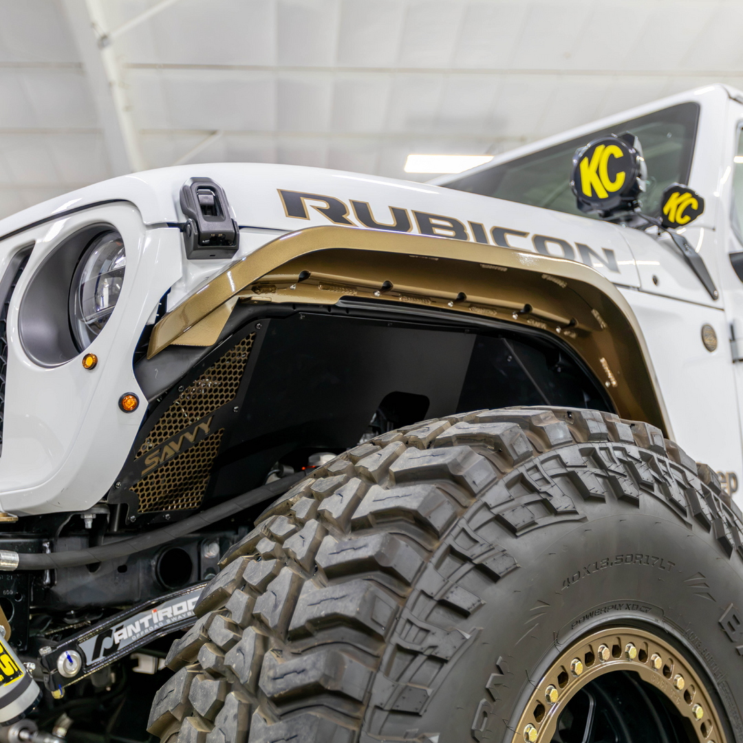 Savvy Ultra Highline Fender Kit (Aluminum Front & Rear Fenders) - 2018-2027 Jeep JL/JLU