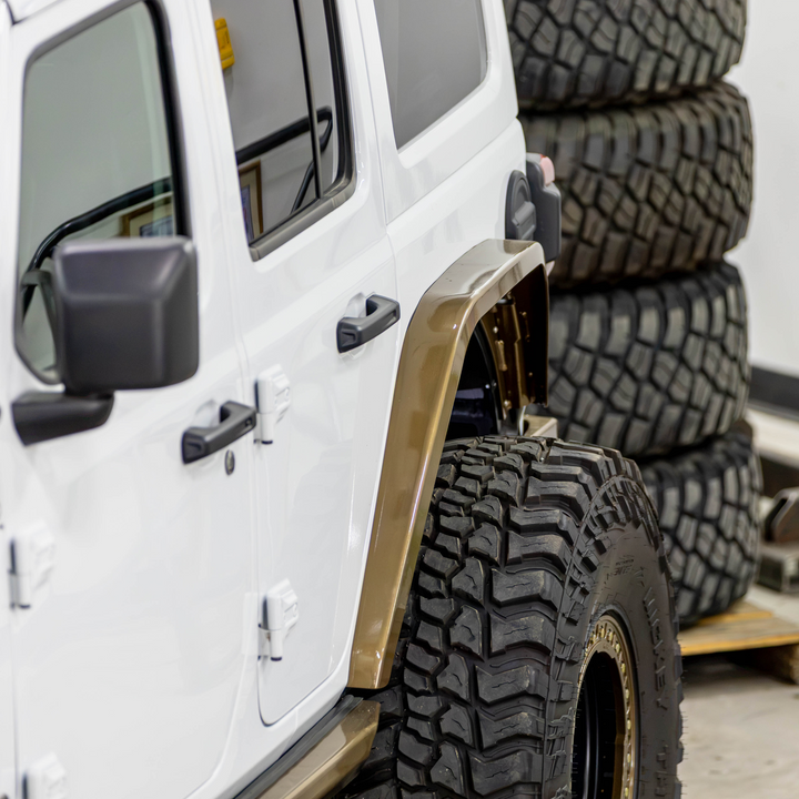 Savvy Ultra Highline Fender Kit (Aluminum Front & Rear Fenders) - 2018-2027 Jeep JL/JLU