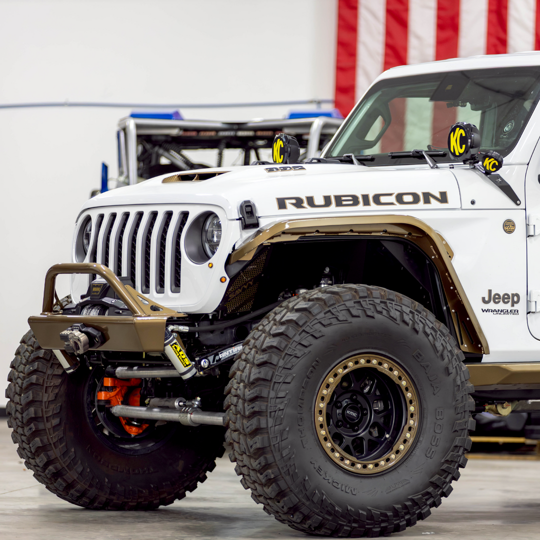 Savvy Front Ultra Highline Fenders (Aluminum) - 2018-2026 Jeep JL/JLU/JT