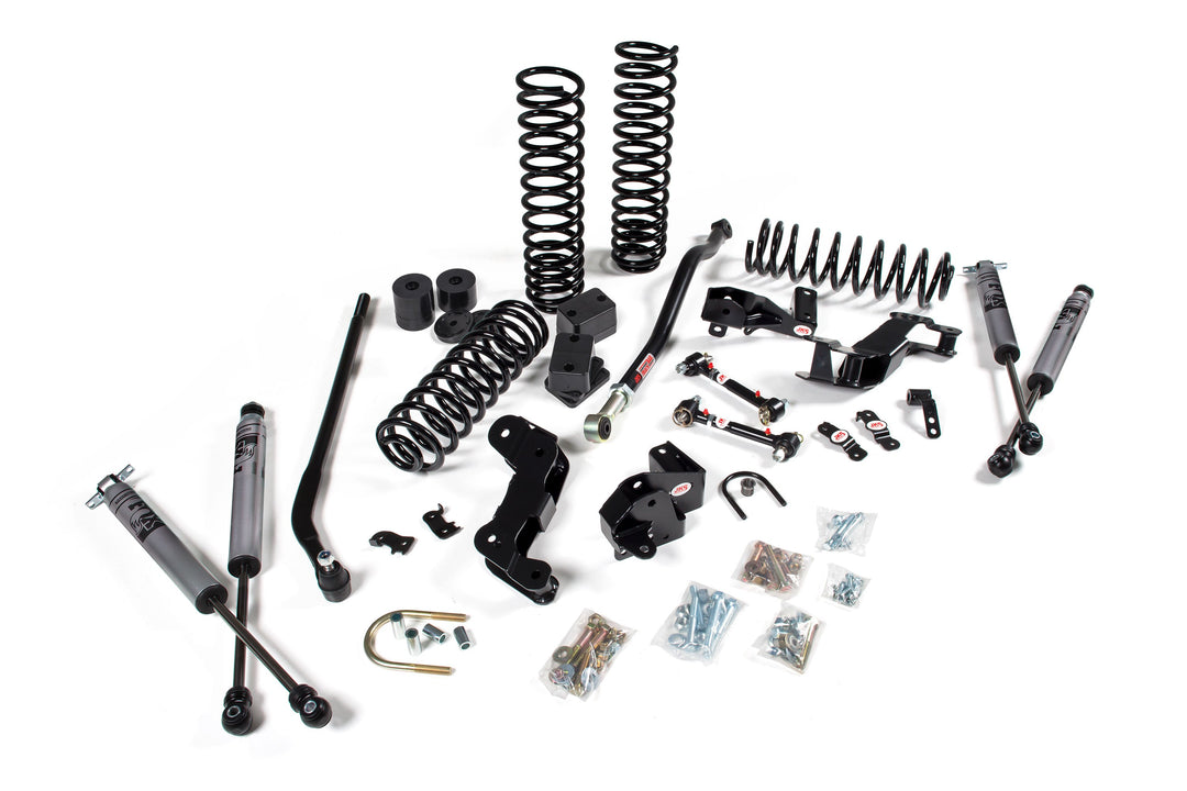 2007-2018 Jeep Wrangler JK J-Kontrol 3.5 Inch Lift Kit 2 Door with FOX 2.0 Adventure Series Shocks | JKS JSPEC109KFA