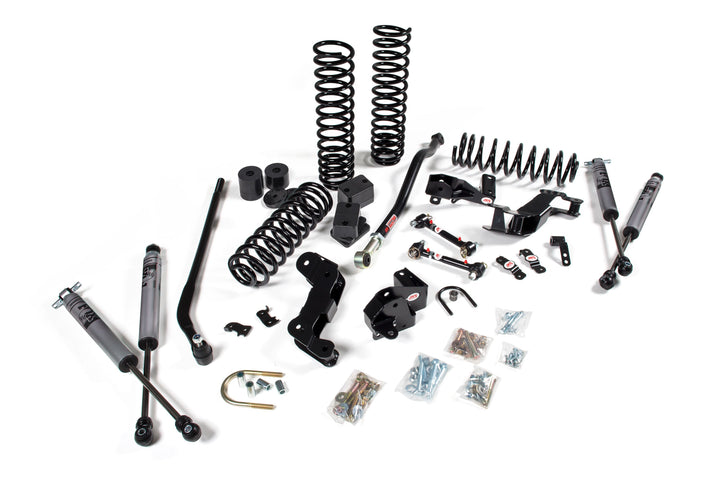 2007-2018 Jeep Wrangler JK J-Kontrol 3.5 Inch Lift Kit 2 Door with FOX 2.0 Adventure Series Shocks | JKS JSPEC109KFA