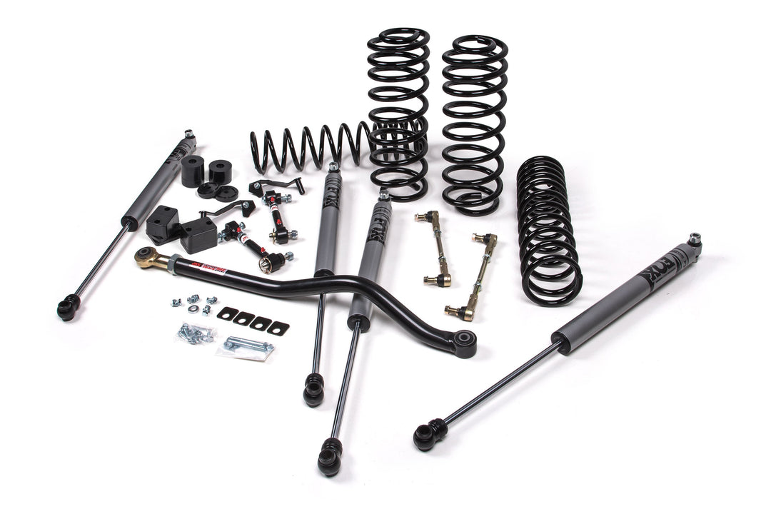 2018-2027 Jeep Wrangler JL J-Venture 3.5 Inch Lift Kit 4 Door with FOX 2.0 Performance Series Shocks Standard Rate Coils | JKS JSPEC119KFP
