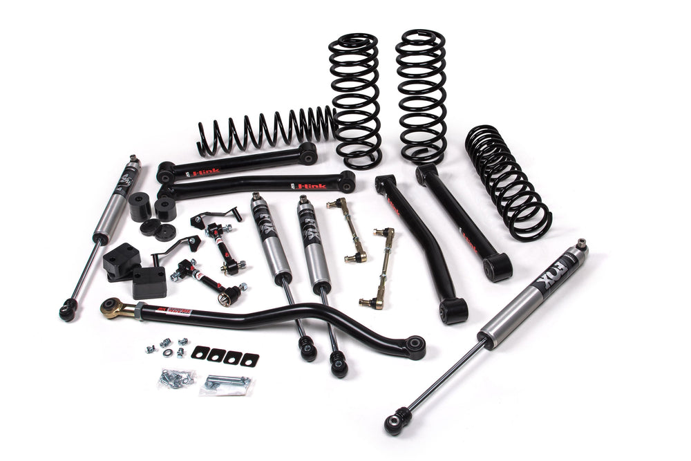 2020-2025 Jeep Wrangler JL Diesel/392 J-Konnect 2.5 Inch Lift Kit 4 Door with FOX 2.0 Performance Series Shocks | JKS JSPEC163KFP