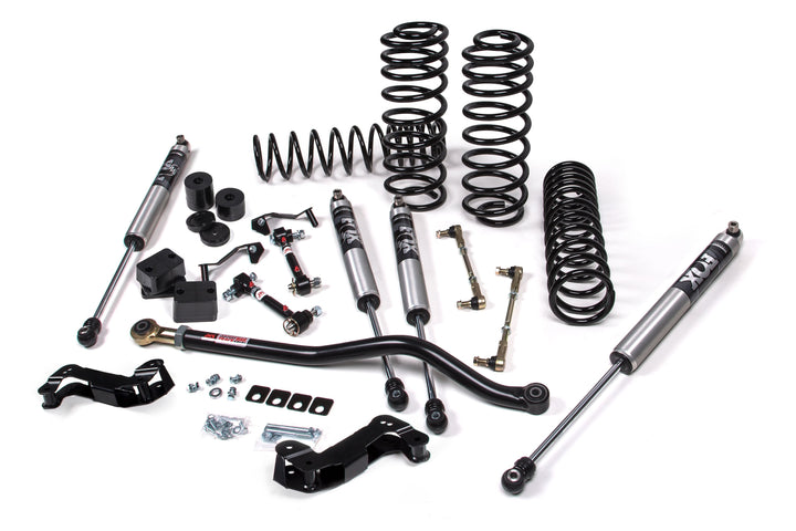 2020-2025 Jeep Wrangler JL Diesel/392 J-Kontrol 2.5 Inch Lift Kit 4 Door with FOX 2.0 Performance Series Shocks | JKS JSPEC166KFP