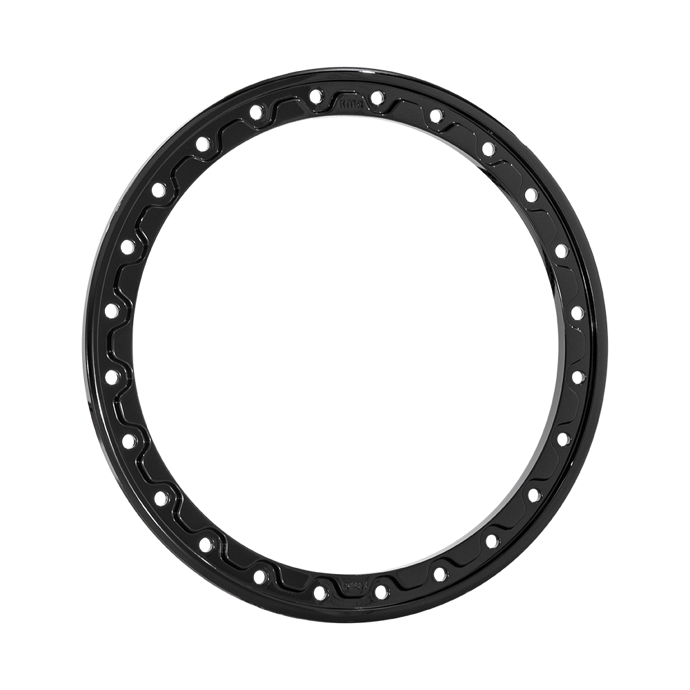 KMC UTV 15 Inch Beadlock Ring - Gloss Black