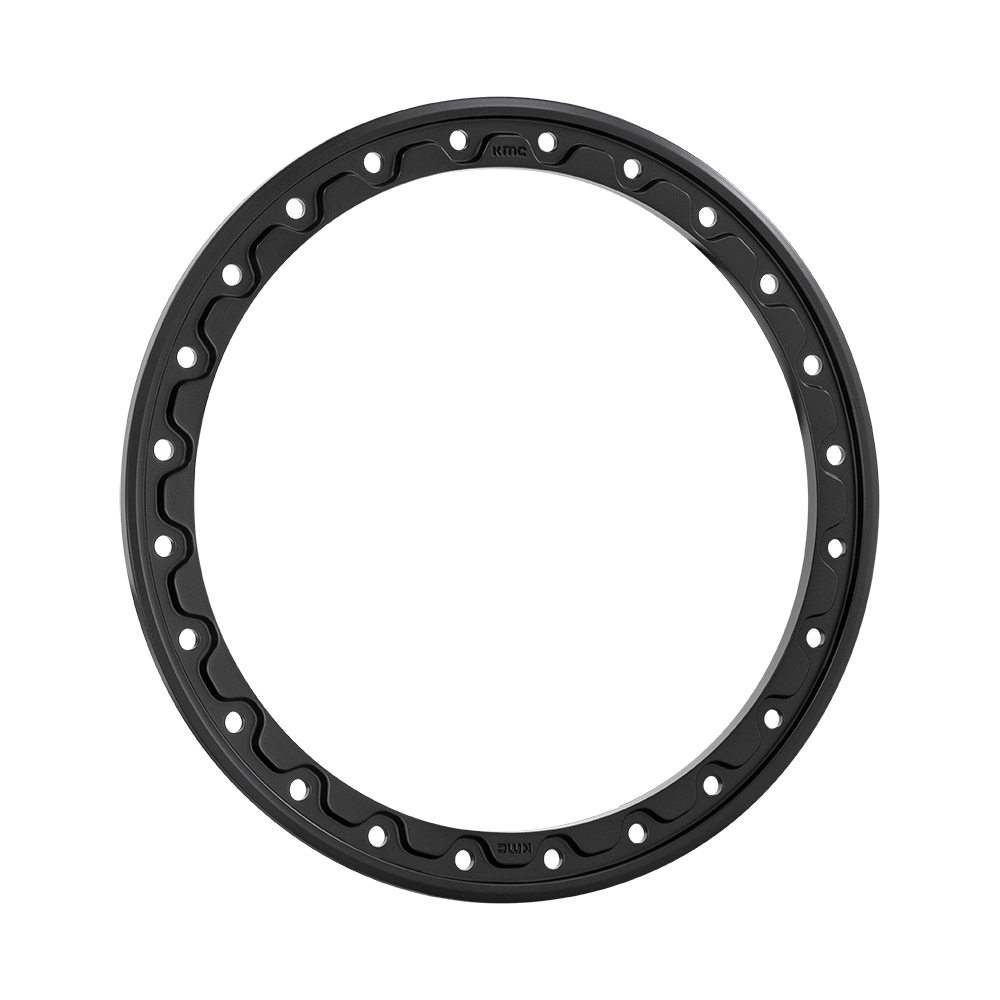 KMC UTV 15 Inch Beadlock Ring - Satin Black