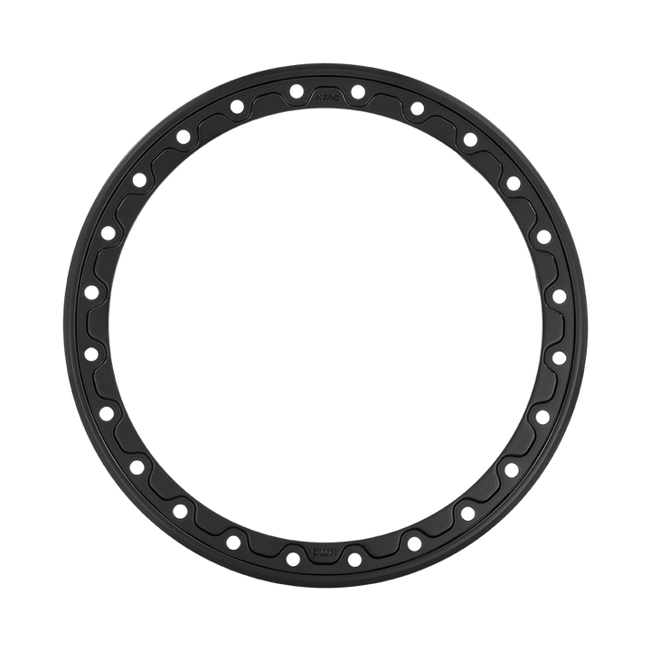 KMC UTV 15 Inch Beadlock Ring - Satin Black