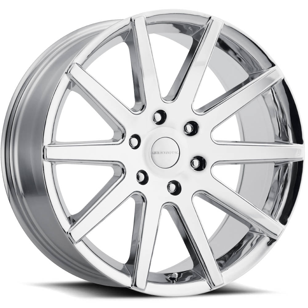 Liquid Metal Blade | 20x9 | 6 On 135 | Offset 18 | Chrome | SKU 38-2936C