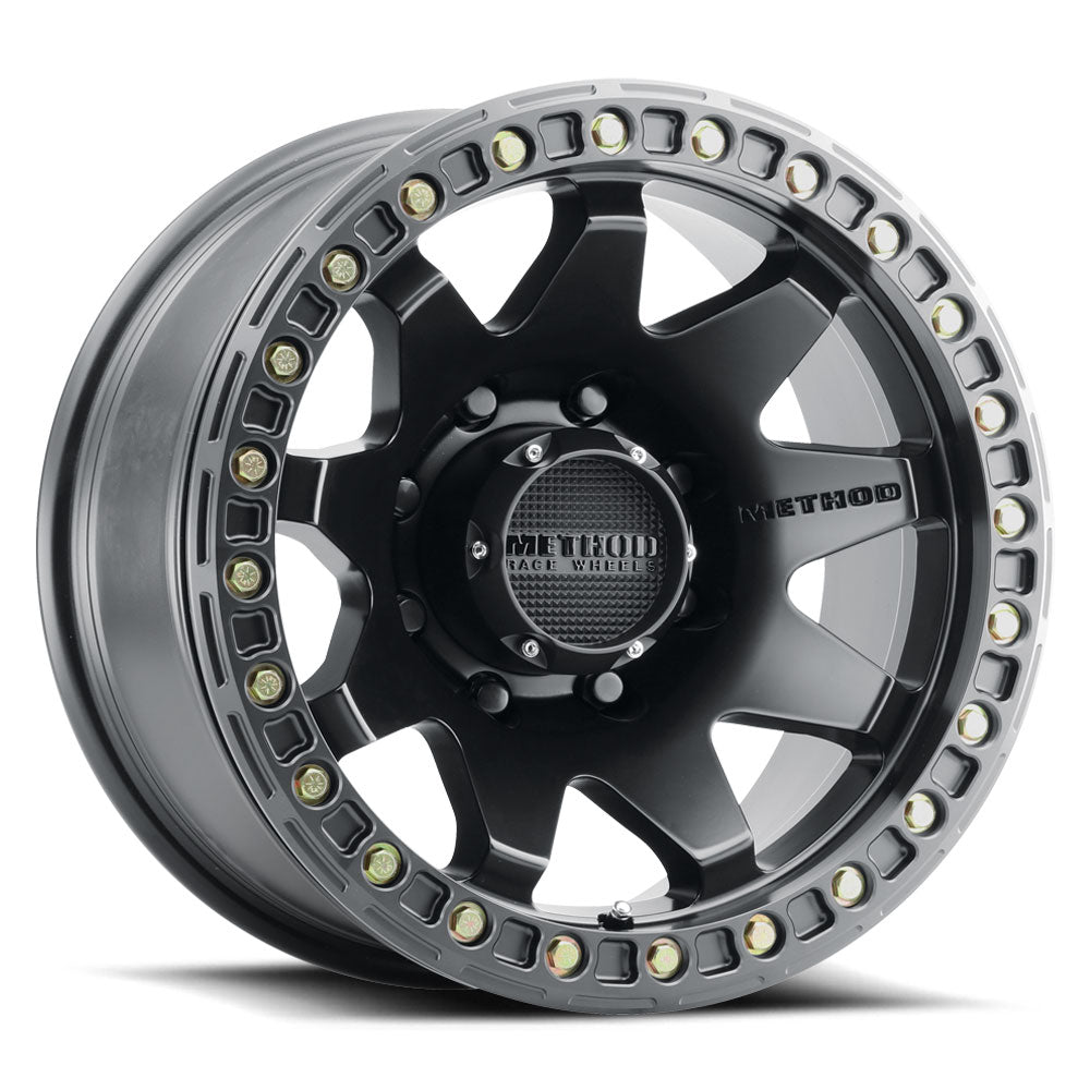 Method Race Wheels MR108 | 17x9 | 8 On 170 | Offset -44 | Matte Black | Lip 0.63"