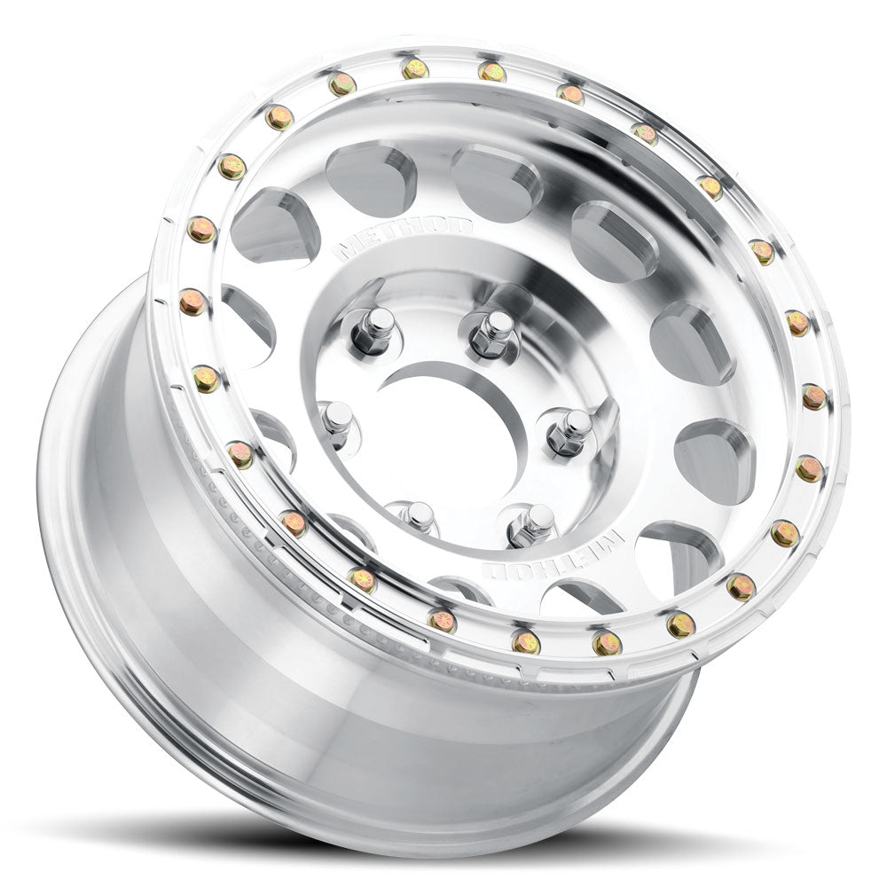 Method Race Wheels Forged MR202 | 17x9 | 6 On 139.7 | Offset -12 | Raw Machined | Lip 2.56"