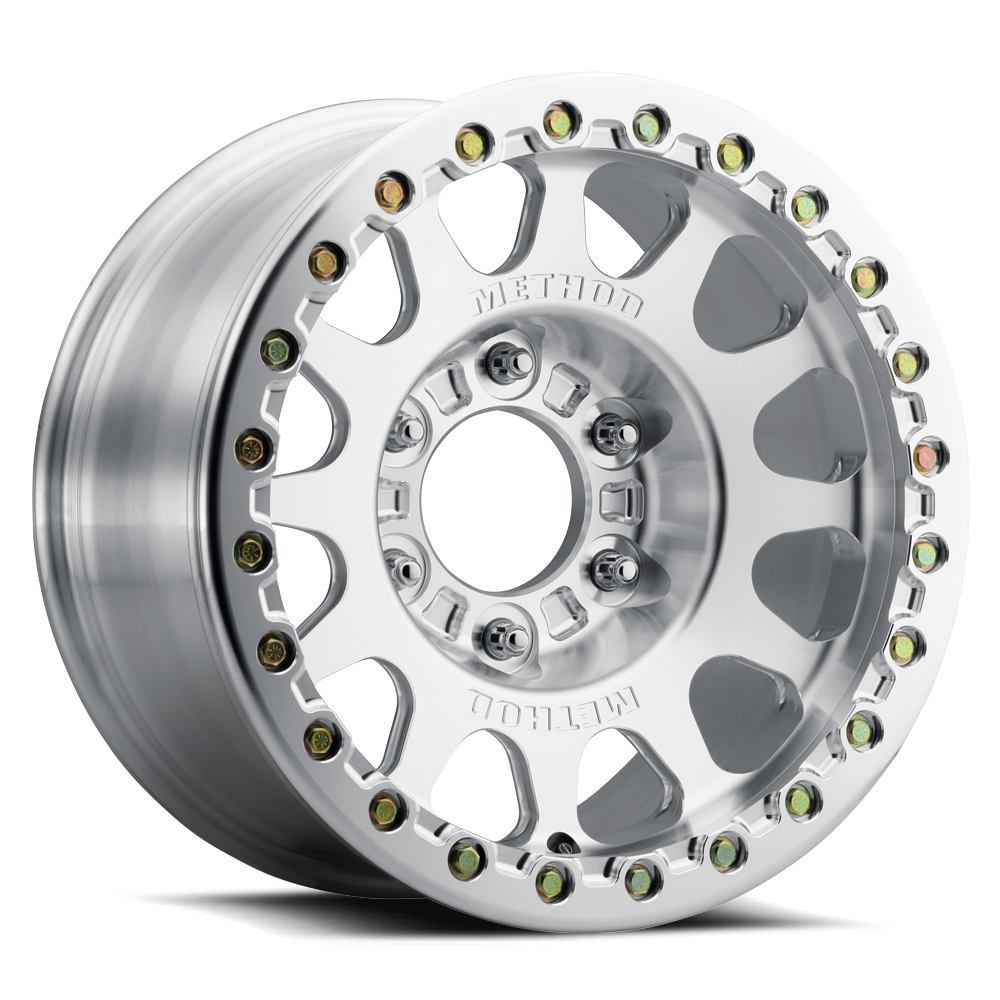 Method Race Wheels Forged Beadlock MR207 | 18x9.5 | 6 On 165.1 | Offset -18 | Raw Machined