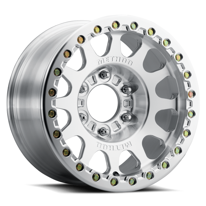 Method Race Wheels Forged Beadlock MR207 | 18x9.5 | 6 On 165.1 | Offset -18 | Raw Machined