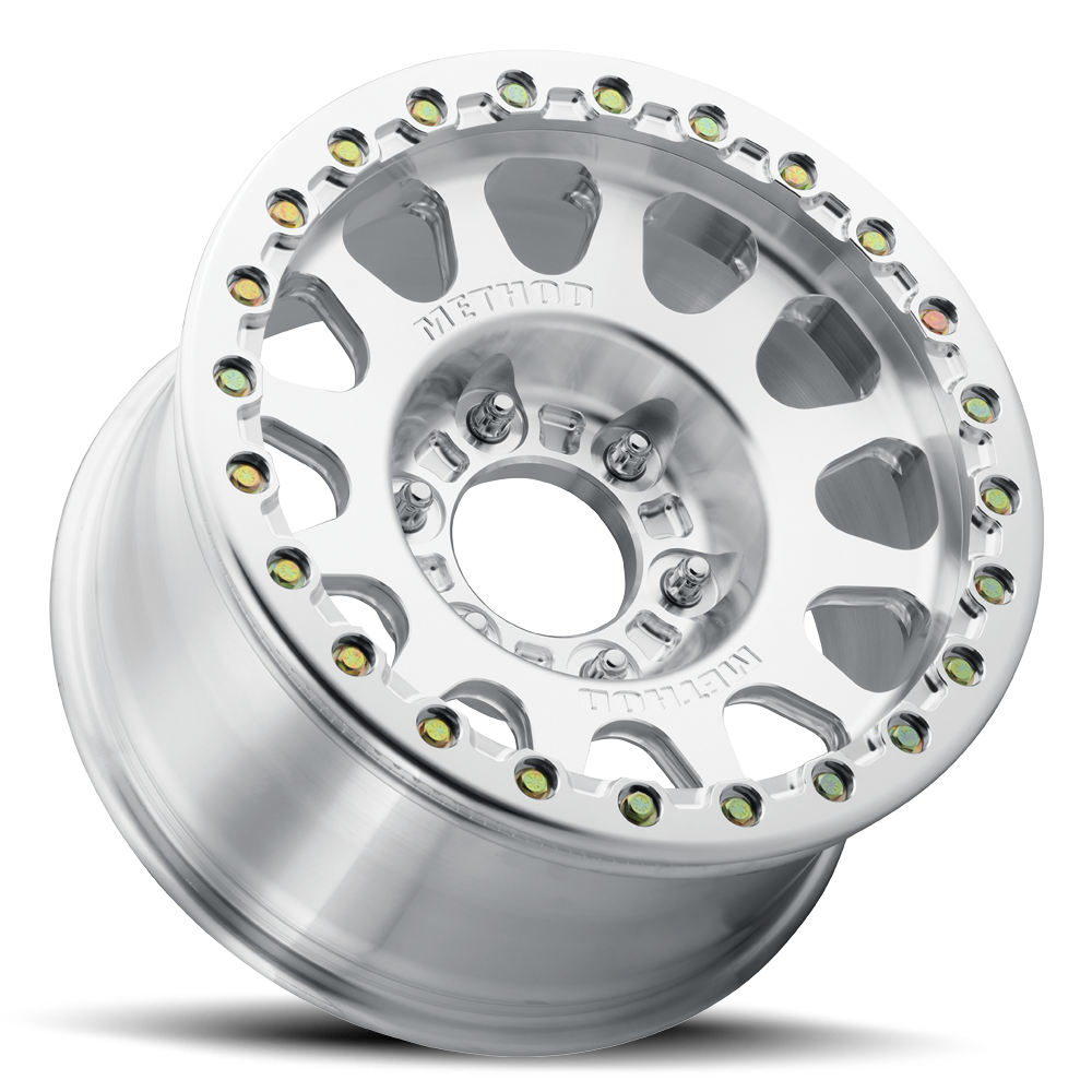 Method Race Wheels Forged Beadlock MR207 | 18x9.5 | 6 On 165.1 | Offset -18 | Raw Machined