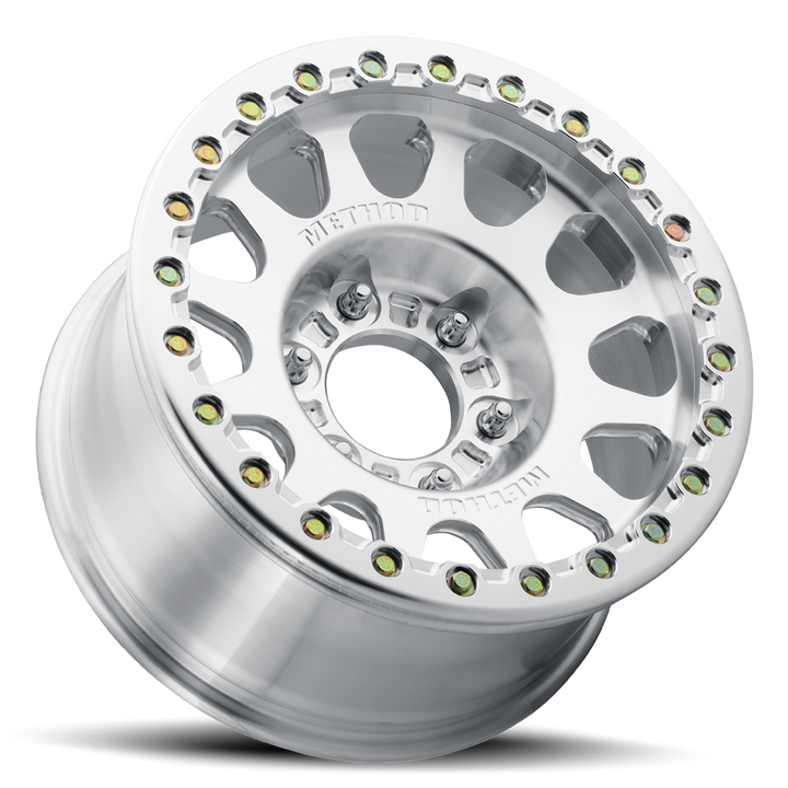 Method Race Wheels Forged Beadlock MR207 | 18x9.5 | 6 On 165.1 | Offset -18 | Raw Machined