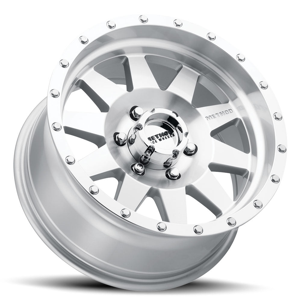 Method Race Wheels The Standard MR301 | 20x9 | 6 On 139.7 | Offset 18 | Machined | Lip 3.7"