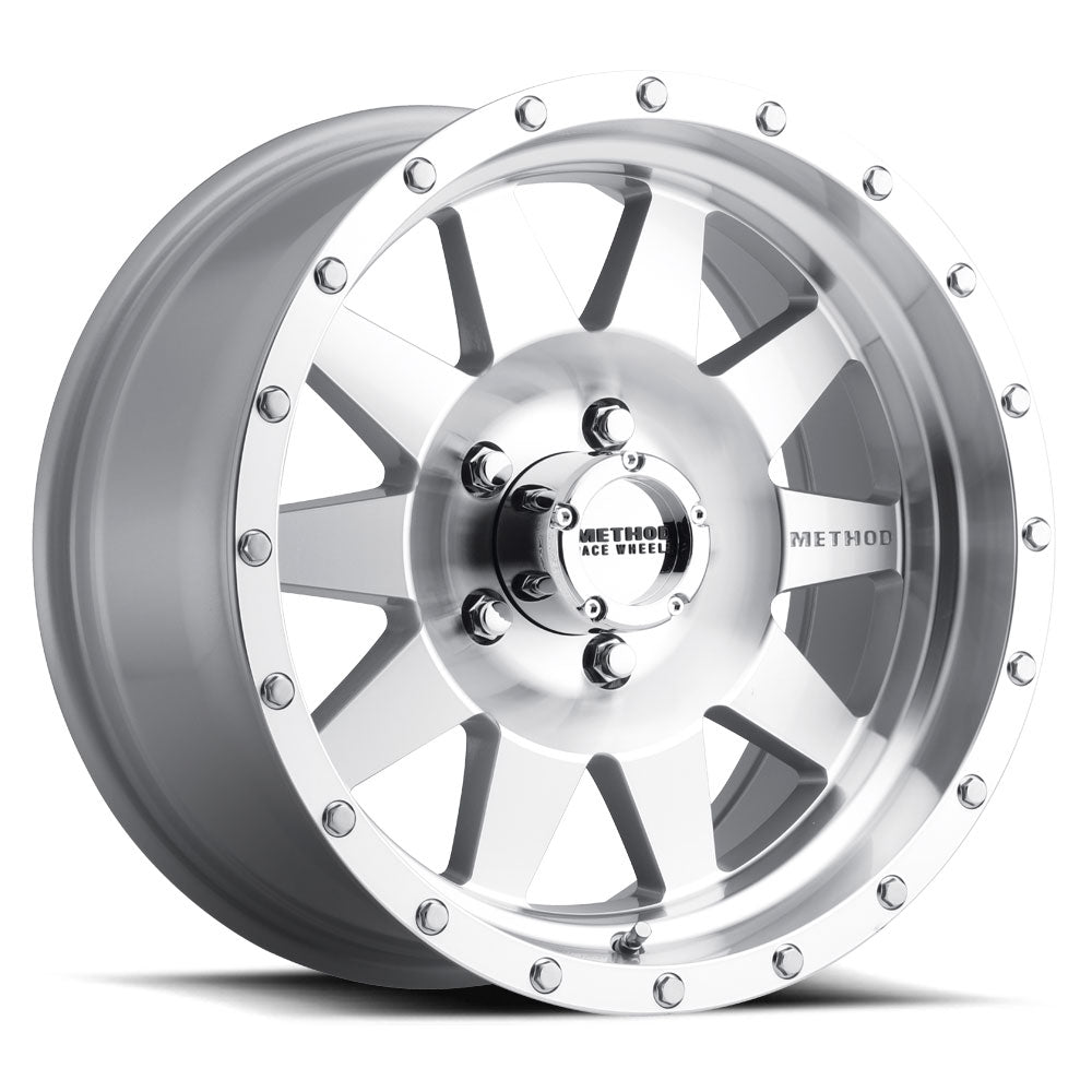 Method Race Wheels The Standard MR301 | 17x9 | 5 On 139.7 | Offset -12 | Machined | Lip 3.46"