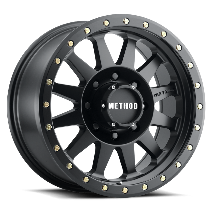 Method Race Wheels Double Standard MR304 | 18x9 | 8 On 165.1 | Offset 18 | Matte Black