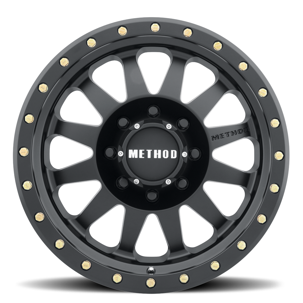 Method Race Wheels Double Standard MR304 | 18x9 | 8 On 165.1 | Offset 18 | Matte Black