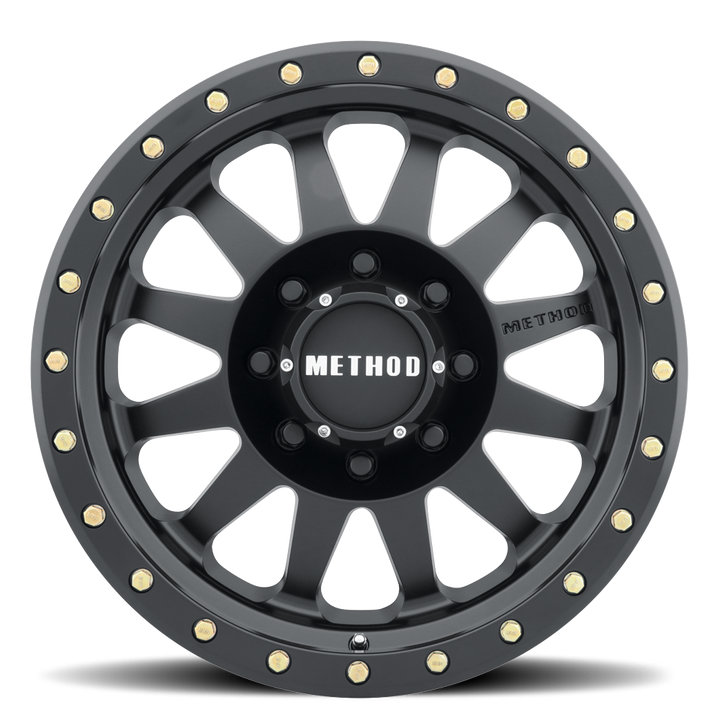 Method Race Wheels Double Standard MR304 | 18x9 | 8 On 165.1 | Offset 18 | Matte Black