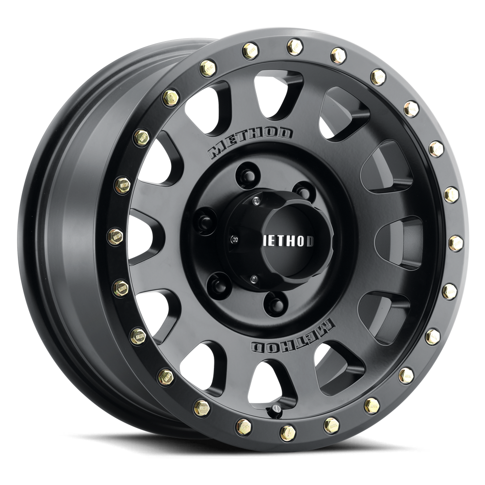 Method Race Wheels MR305 HD Trailer | 16x7 | 6 On 139.7 | Offset 0 | Matte Black