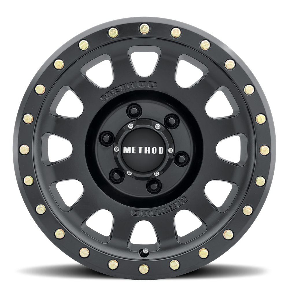 Method Race Wheels MR305 HD Trailer | 16x7 | 6 On 139.7 | Offset 0 | Matte Black