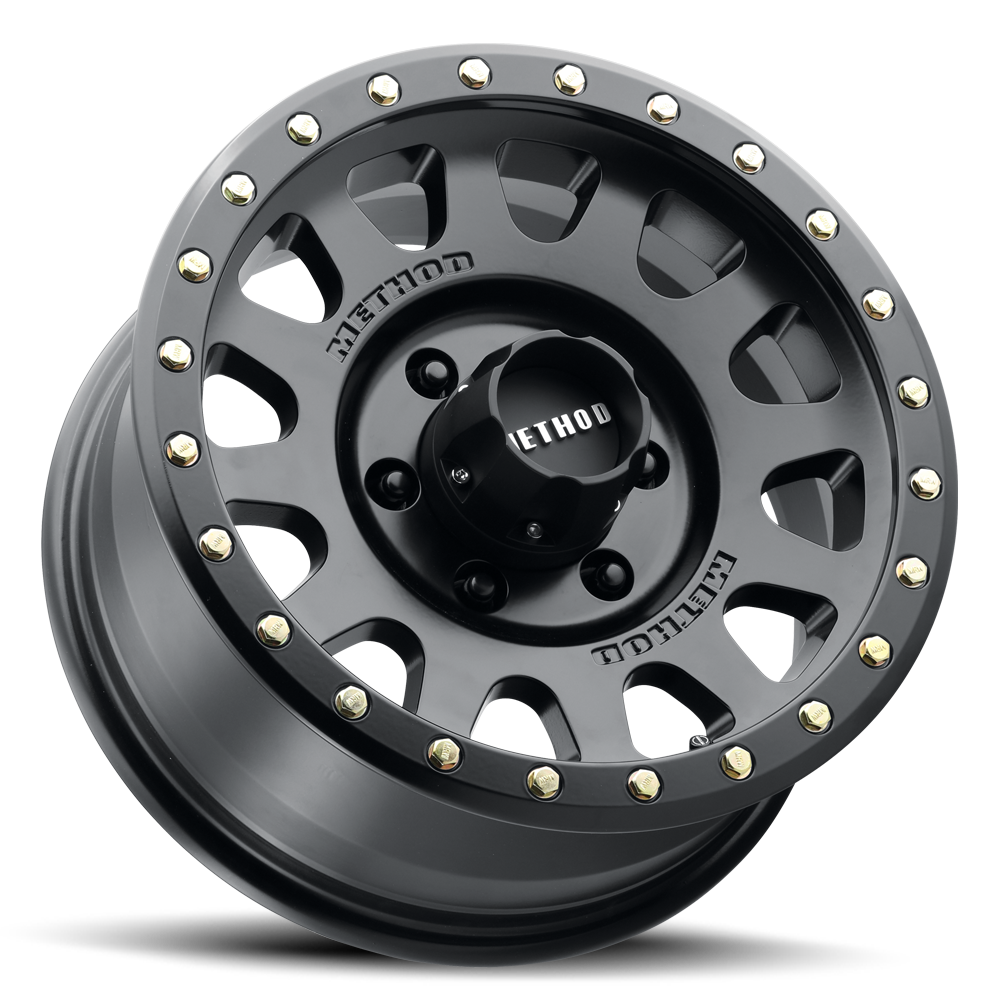 Method Race Wheels MR305 HD Trailer | 16x7 | 6 On 139.7 | Offset 0 | Matte Black