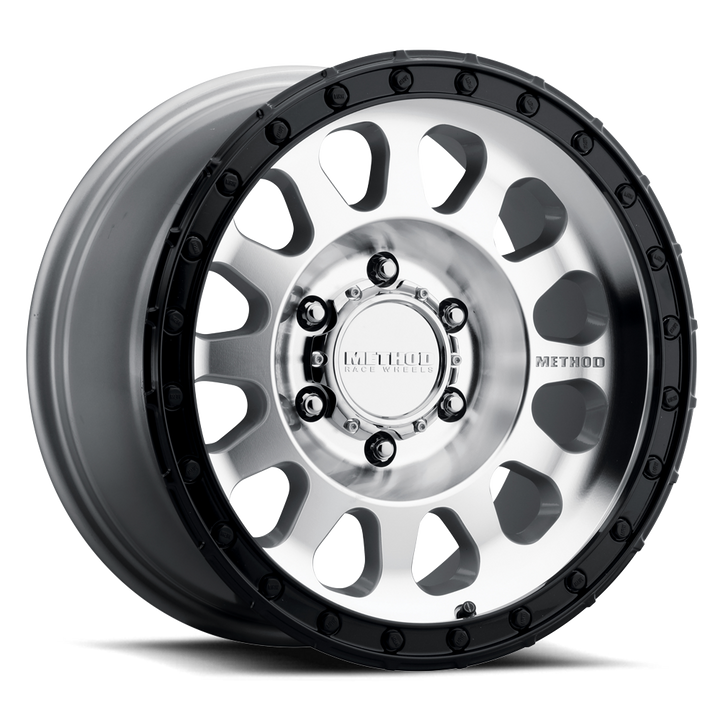 Method Race Wheels MR315 | 17x8.5 | 6 On 135 | Offset 0 | Machined Gloss Black Lip | Lip 1.65"