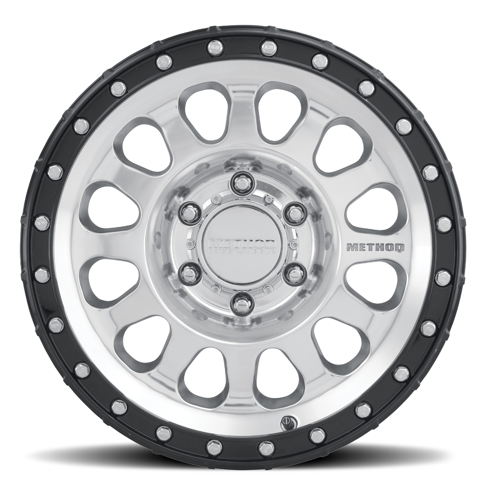 Method Race Wheels MR315 | 17x8.5 | 6 On 135 | Offset 0 | Polished Gloss Black Lip | Lip 1.65"