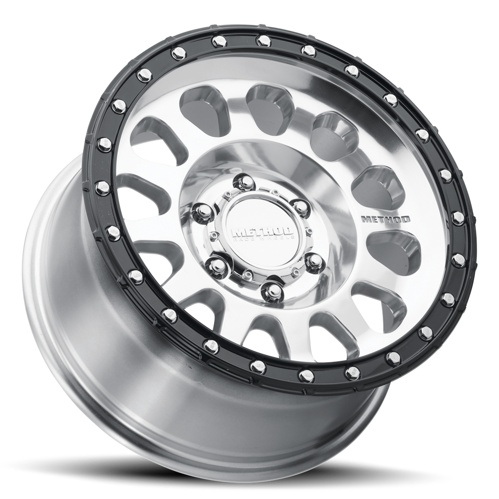 Method Race Wheels MR315 | 17x8.5 | 6 On 135 | Offset 0 | Polished Gloss Black Lip | Lip 1.65"