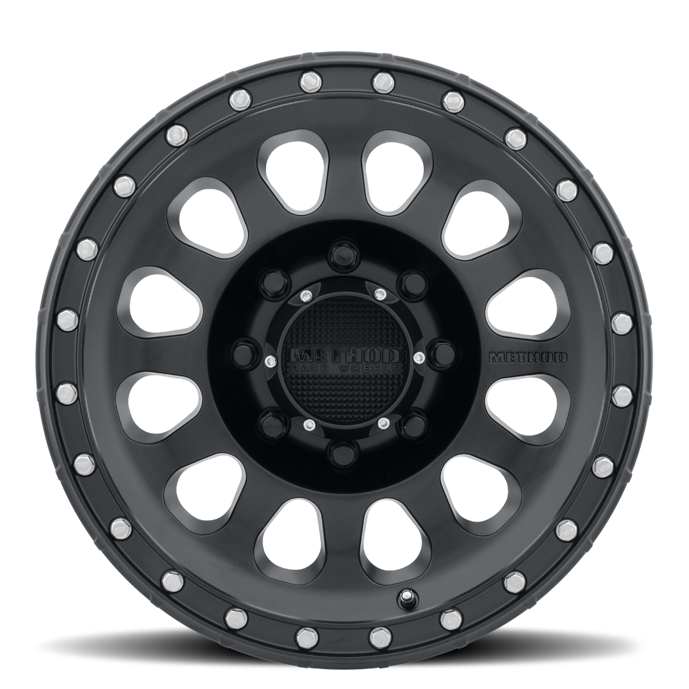 Method Race Wheels MR315 | 20x10 | 8 On 165.1 | Offset -18 | Matte Black | Lip 3.27"