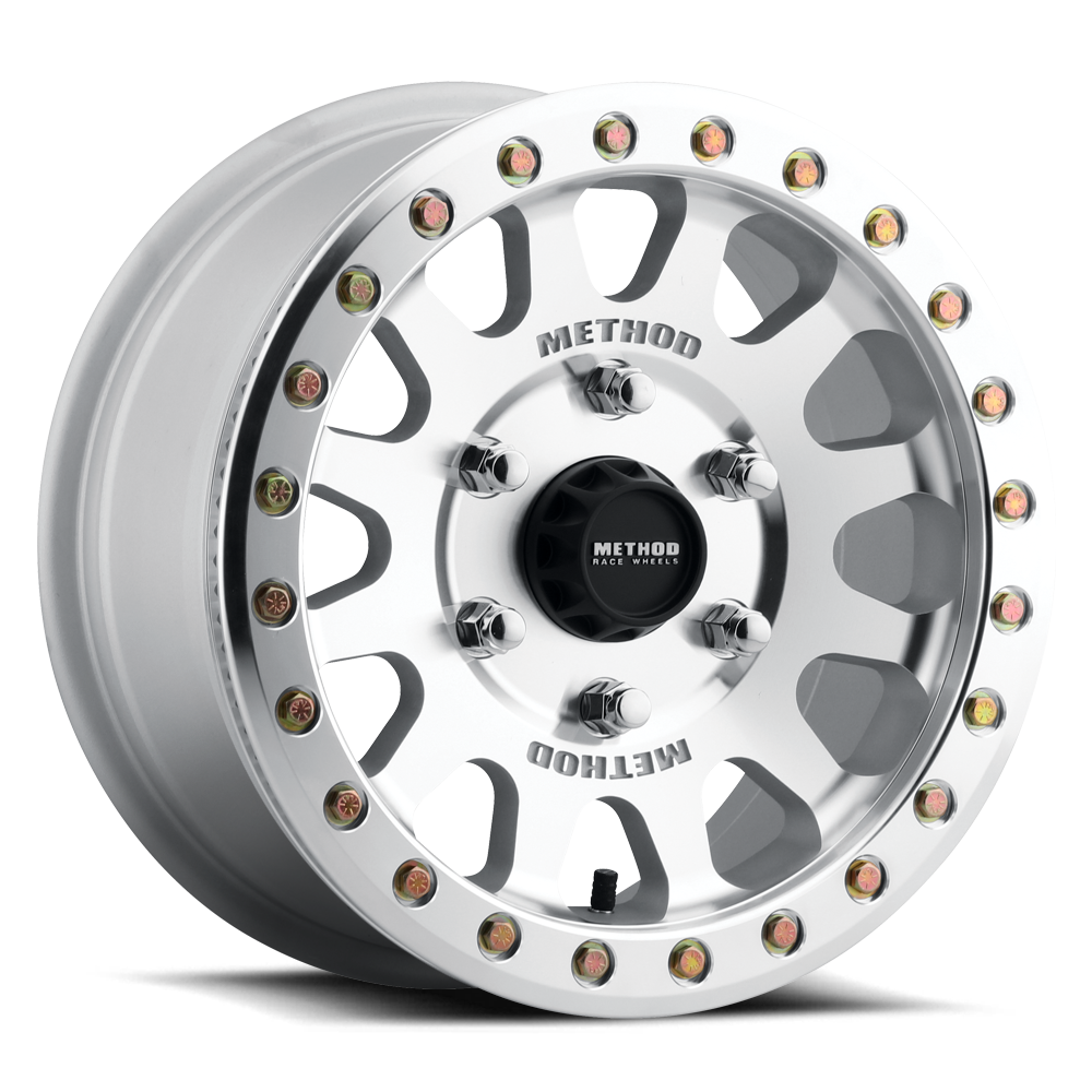 Method Race Wheels MR401 Beadlock UTV | 15x7 | 6 On 139.7 | Offset 38 | Raw Machined | Lip 0.79"