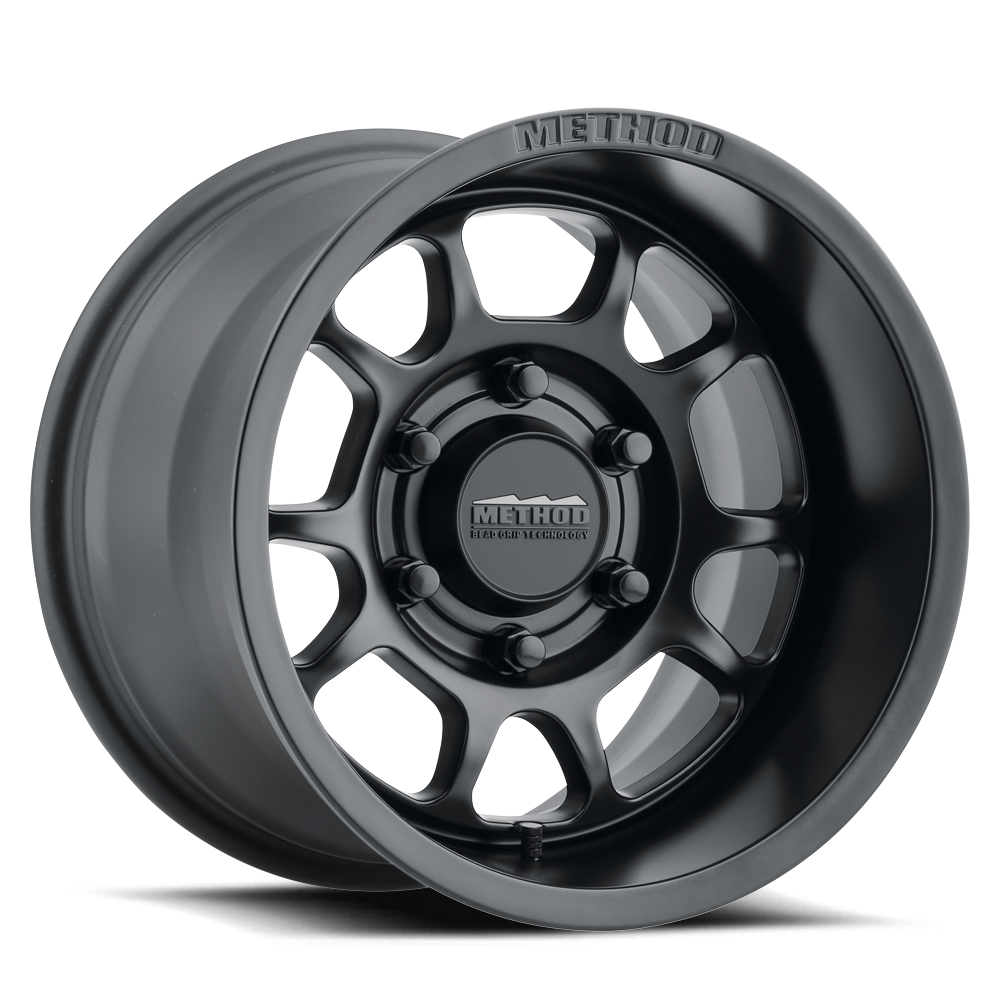Method Race Wheels MR409 Bead Grip UTV | 15x10 | 6 On 139.7 | Offset 0 | Matte Black | Lip 4.33"