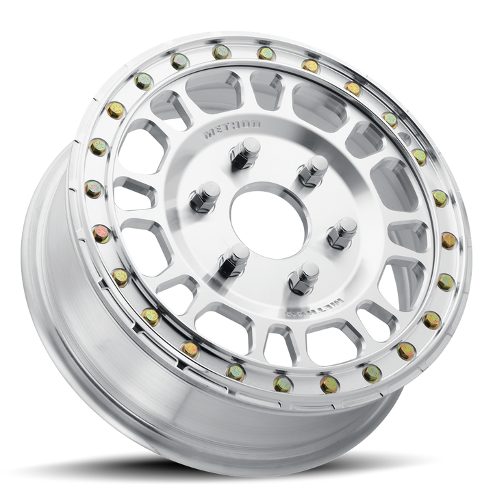 Method Race Wheels MR412 Bead Grip UTV | 15x6 | 6 On 139.7 | Offset 51 | Raw Machined | Lip 0"