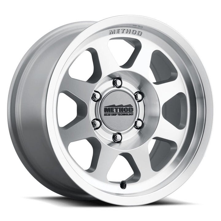 Method Race Wheels Bead Grip MR701 | 17x8.5 | 6 On 139.7 | Offset 0 | Machined | Lip 1.81"